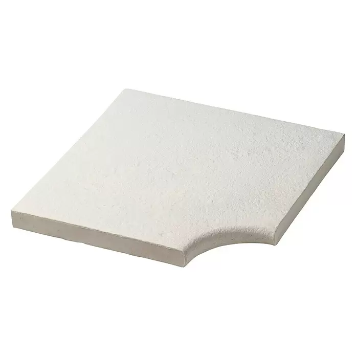 SAS Domus Spa Beckenrandstein-Set Innenwand - L x B x S: 40 x 30 x 3,5 cm, Geeignet für: Pools, Beton, Weiß - Diagonale Ansicht