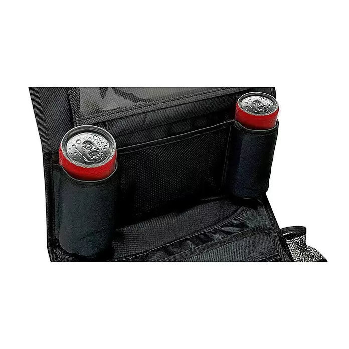 Rücksitztasche - Schwarz - Detailaufnahme