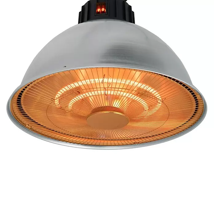 Eurom Terrasverwarming 1500 Industrial - 1.500 W, Grijs - Close-up