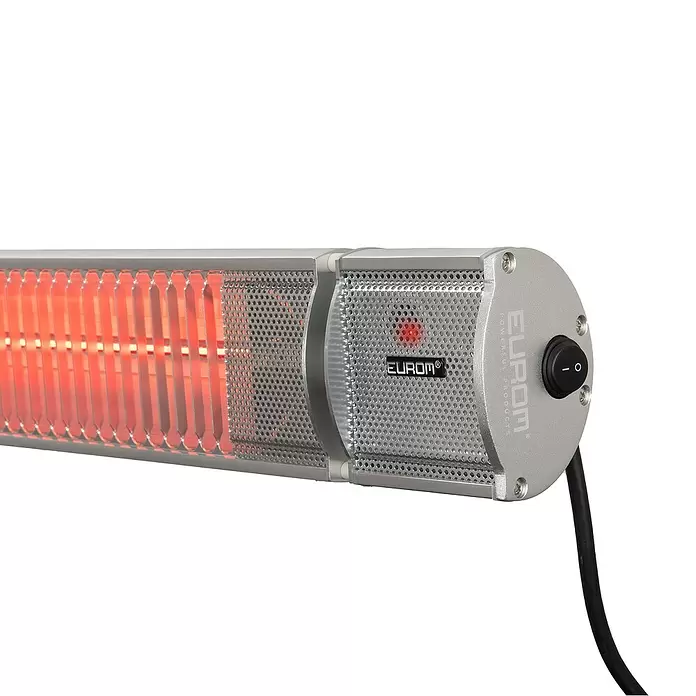 Eurom Terrasverwarming Golden 2200 Comfort RCD - 2.200 W, Grijs - Close-up