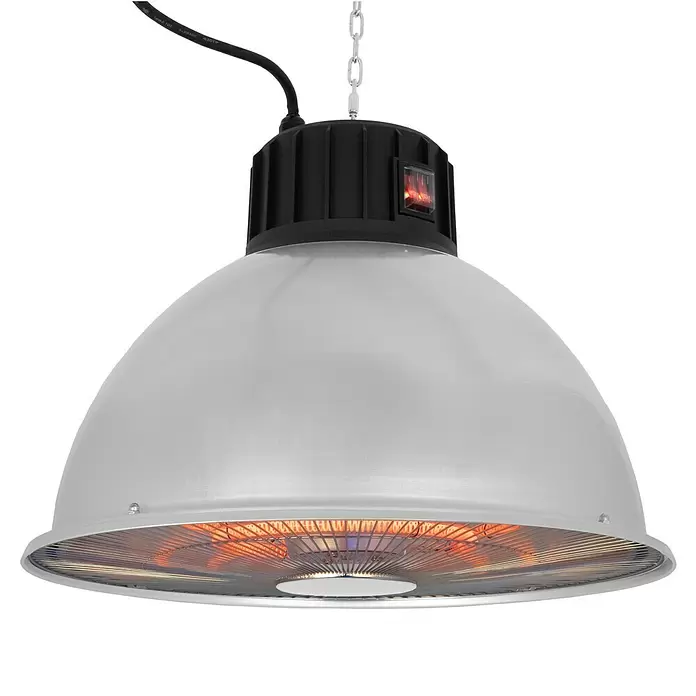 Eurom Terrasverwarming 1500 Industrial - 1.500 W, Grijs - Close-up