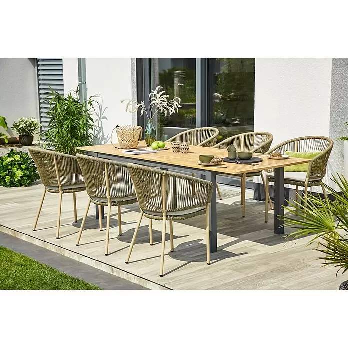 Sunfun Carina Vrtni stol - D x Š: 180 x 100 cm - Živopisni prikaz