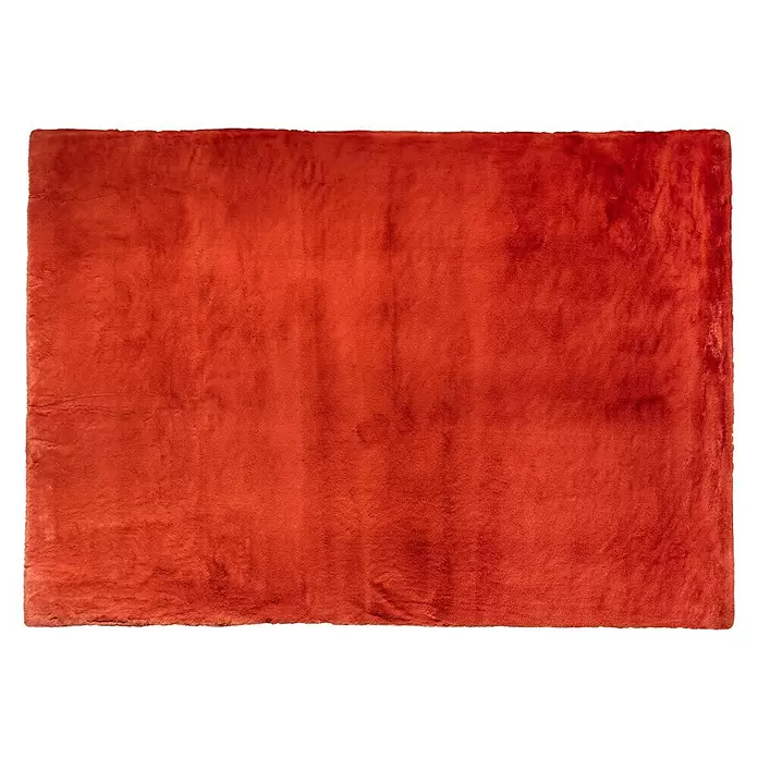 Hochflorteppich Candy - Terra, 160 x 120 cm, 100 % Polyester - Vorderansicht