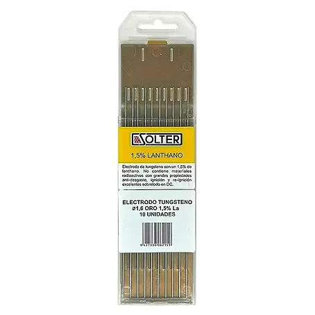 Solter  Electrodos de tungsteno