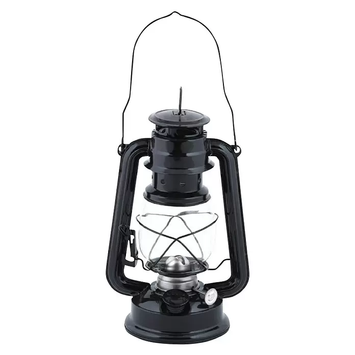 Esschert Design Lanterna - Crne boje, D x Š x V: 11,7 x 15,7 x 24,1 cm - Pogled sprijeda