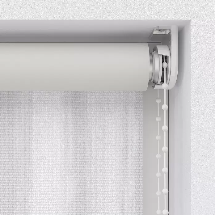 Verdunkelungsrollo - B x H: 240 x 190 cm, Schneeweiß - Detailaufnahme