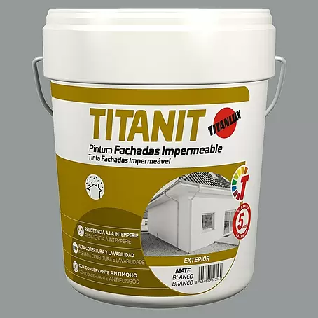 Titan  Pintura para fachadas Titanit