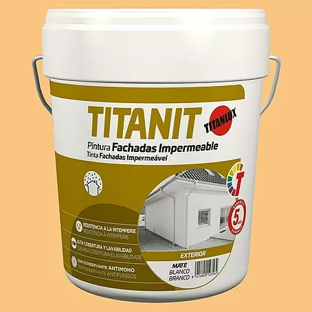 Titan  Pintura para fachadas Titanit