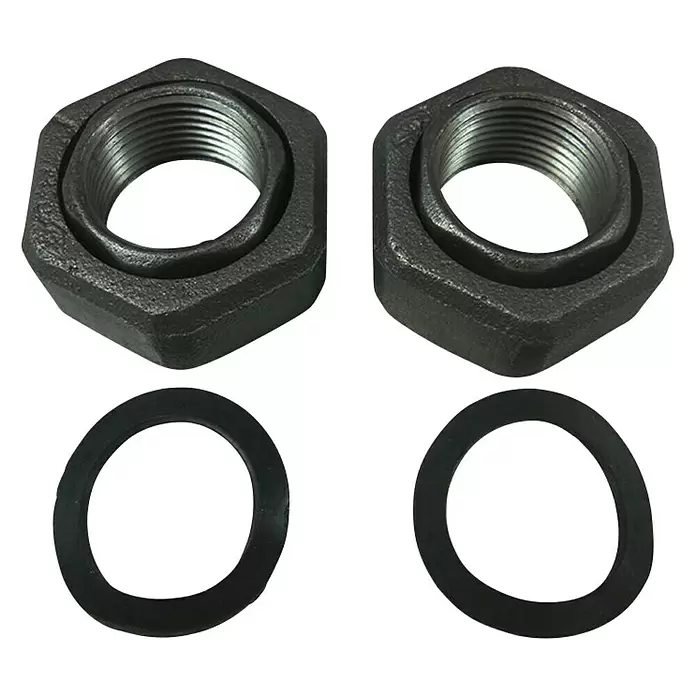 Verschraubung - 1″ / G 1½″ - Ansicht von oben