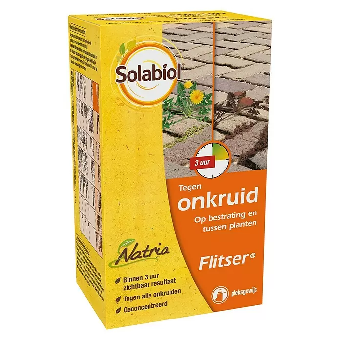 Solabiol Onkruidbestrijding Flitser - 255 ml, Concentraat, Universele onkruidverdelger - Vooraanzicht