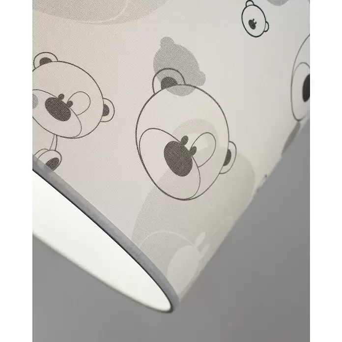 Idp Lampshades Lámpara colgante redonda Nestor - 40 W, Ø x Al: 30 x 20 cm, E27 - Primer plano