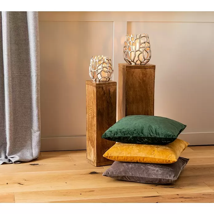 Kissen Sky - Golden Glow, 45 x 45 cm, 100 % Polyester - Stimmungsaufnahme
