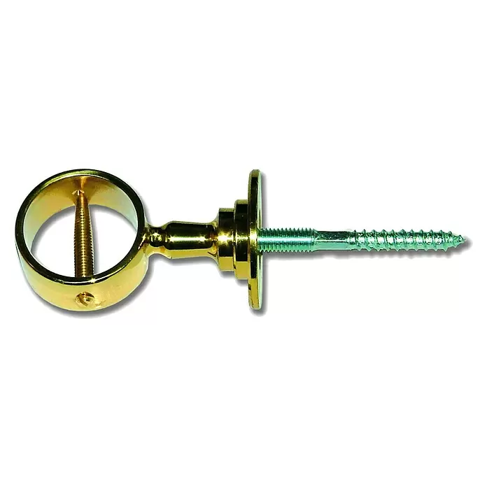 Seilflechter Soporte de pasamanos - Diámetro: 35 mm, Oro - Vista descendente
