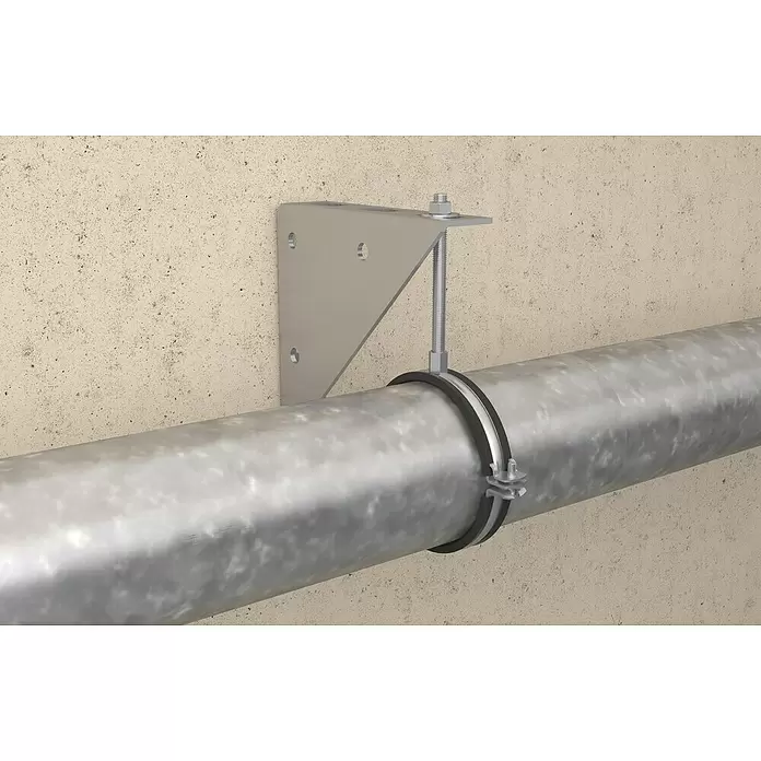 Fischer Set abrazaderas isofónicas FRS Plus - Diámetro: 80 mm, 10 uds. - Primer plano