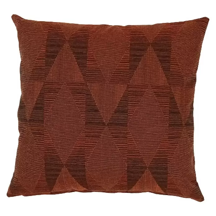 Cojín Dassia - Granate, 45 x 45 cm, 50 % algodón, 50 % poliéster - Vista frontal