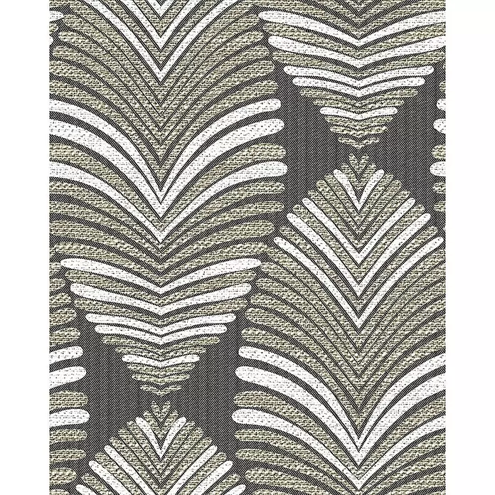 Plaid Massaï - 130 x 150 cm, Gris, Rectangular - Primer plano