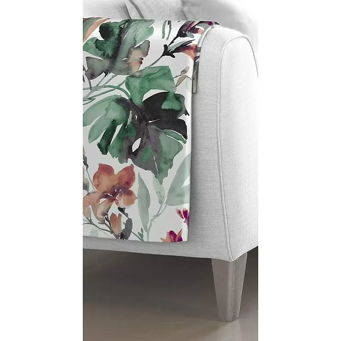 Plaid Belice - 130 x 150 cm, Multicolor, Rectangular - Primer plano