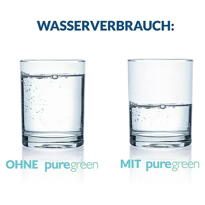 Puregreen Wassersparverschraubung - Geeignet für: Brausearmaturen, Chrom - Skizze