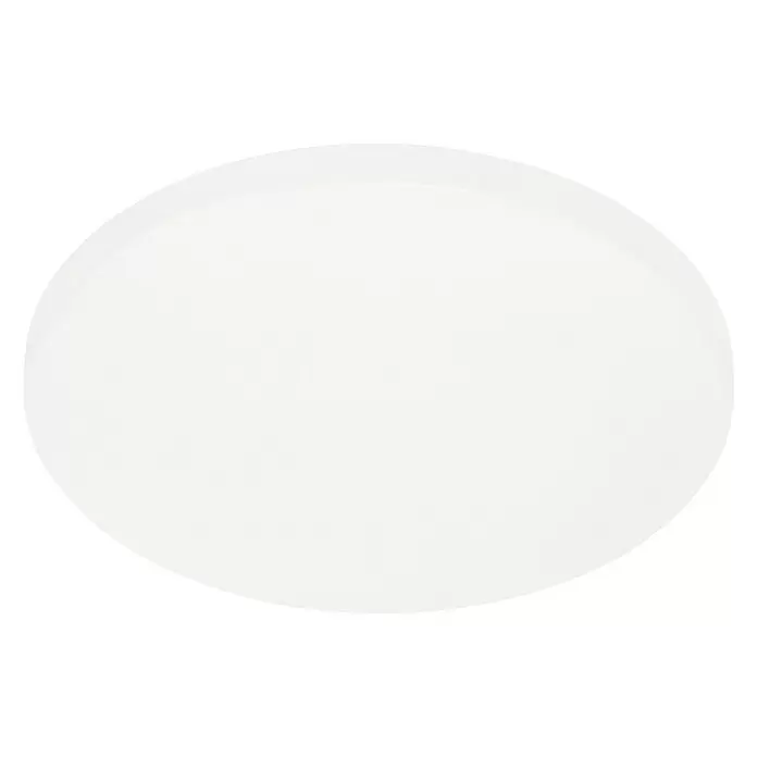 Briloner Led-plafondlamp Stelo - 24 W, Ø x h: 40 x 7 cm, Wit, Neutraal wit - Zicht van beneden