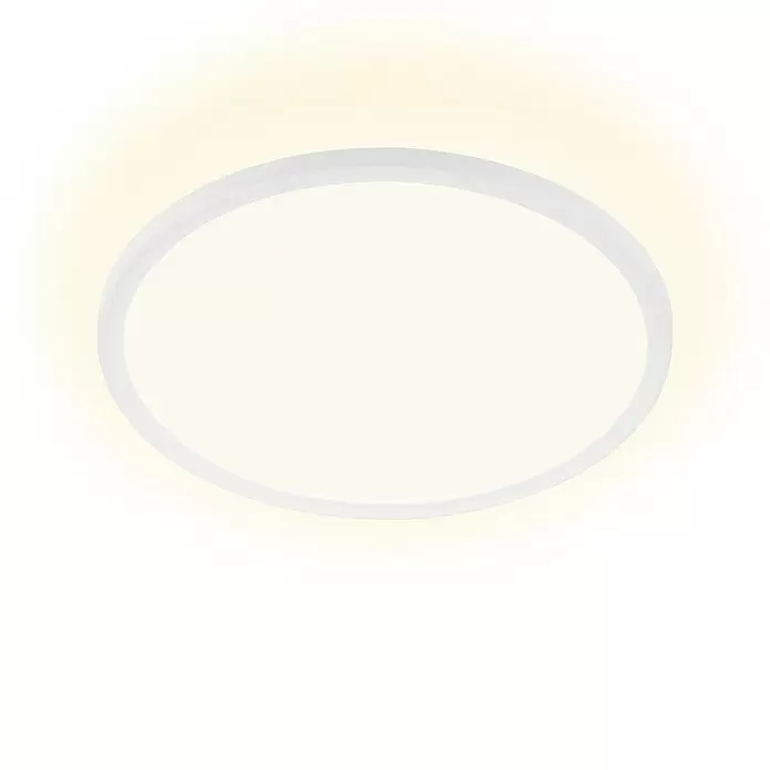 Brilo Led-plafondlamp Slim - 18 W, Wit - Sfeeropname