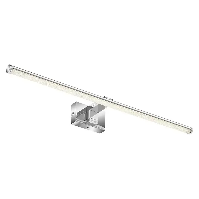 Briloner Led-spiegelverlichting Lono - 7 W, Chrome - Diagonaal zicht