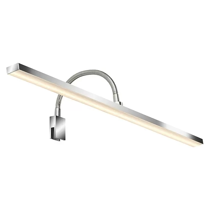 Briloner Led-spiegelverlichting Rahat - 7 W, Chrome - Diagonaal zicht