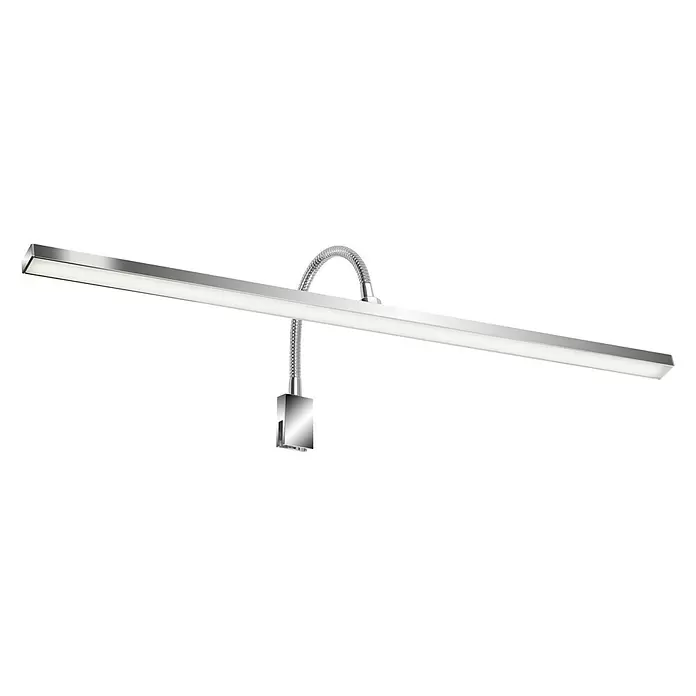 Briloner Led-spiegelverlichting Rahat - 7 W, Chrome - Diagonaal zicht