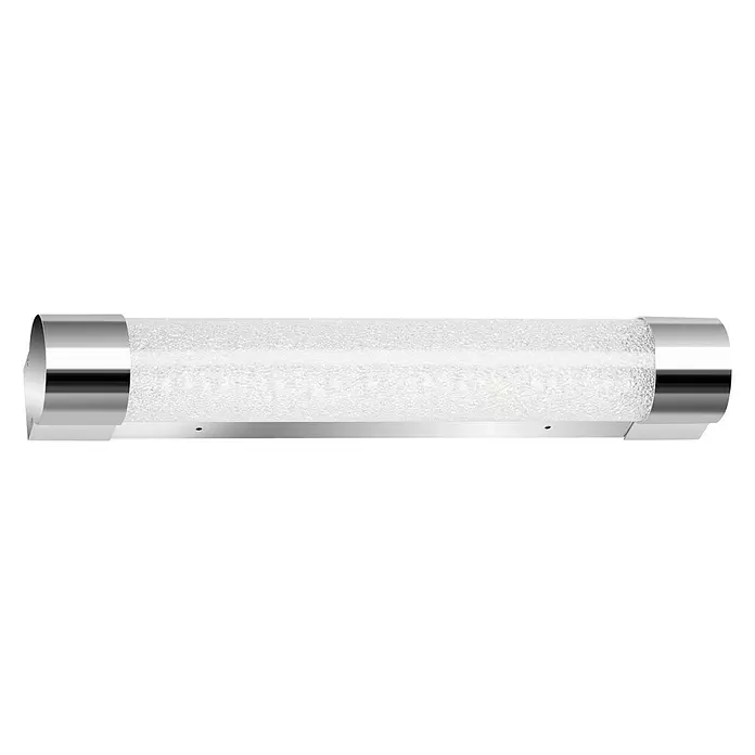 Briloner Led-spiegelverlichting Tubo - 8 W, Chrome, l x b x h: 352 x 64 x 54 mm - Vooraanzicht