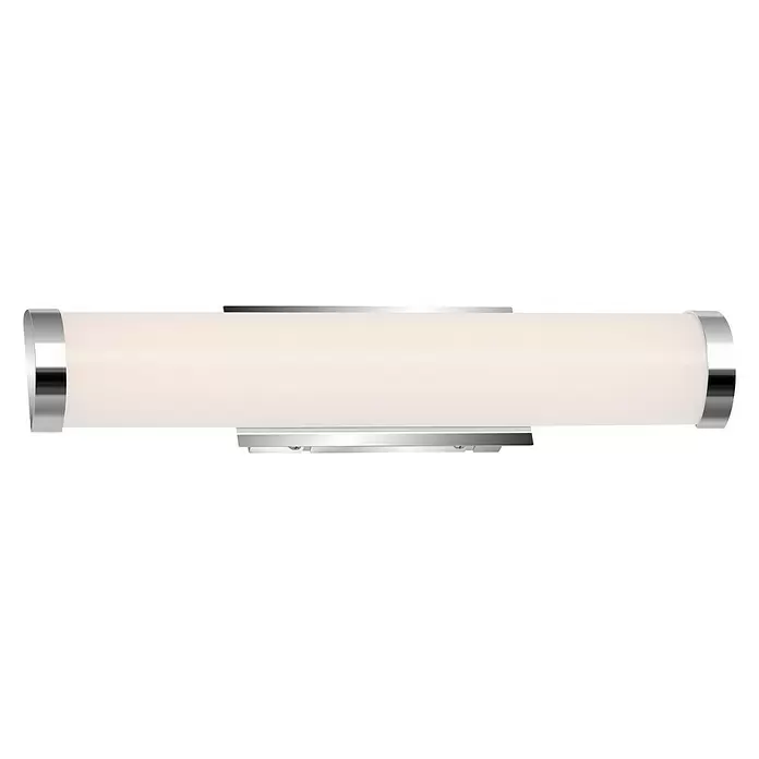 Briloner Led-spiegelverlichting Maro - 11 W, Wit Chrome, l x b x h: 35,2 x 6,4 x 5,8 cm - Vooraanzicht