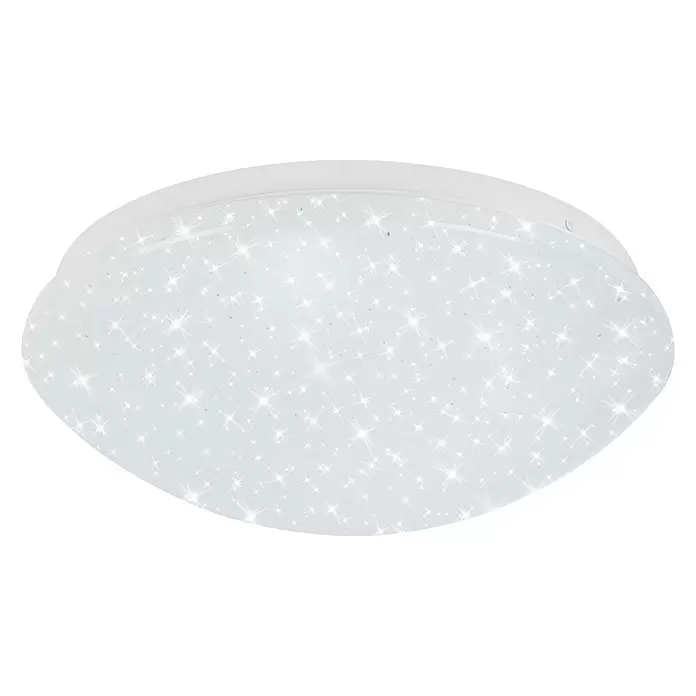 Briloner Led-plafondlamp, rond Stelo - 12 W, Ø x h: 28 x 9,5 cm, Lichtkleur: Neutraal wit, Wit - Zicht van beneden