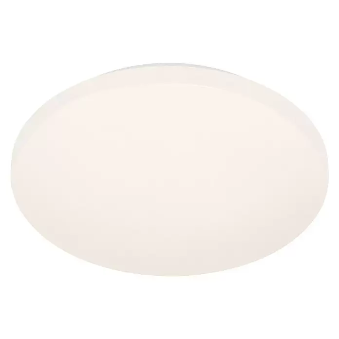 Briloner Led-plafondlamp Stelo - 24 W, Ø x h: 40 x 7 cm, Wit, Neutraal wit - Zicht van beneden