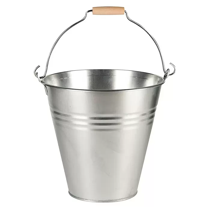 Pocinčana kanta - 7,2 l - Pogled sprijeda