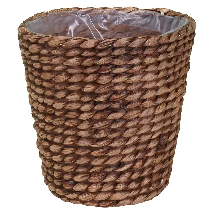 A.H.G. Ukrasna košara za biljke - Vanjska dimenzija (ø x V): 16 x 19 cm, prirodni materijali - Pogled sprijeda