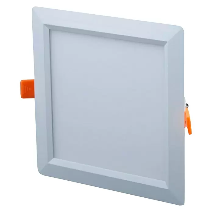 LED panel Green Tech - 12 W, D x Š x V: 170 x 170 x 25 mm, Bijele boje, Neutralno bijelo - Dijagonalni pogled