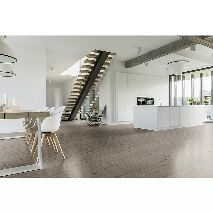 b!design Podna vinilna obloga Rigid Maxi Canyon - 1.220 x 181 x 4,2 mm, Rustikalni pod - Živopisni prikaz