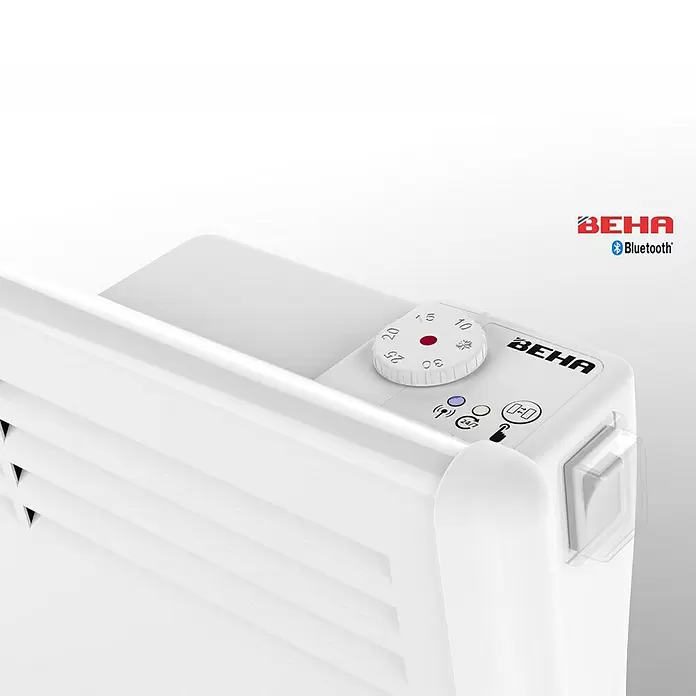 Beha Konvektor PB6 Bluetooth - 600 W, D x Š x V: 555 x 83 x 400 mm, Bijele boje - Proizvod u upotrebi