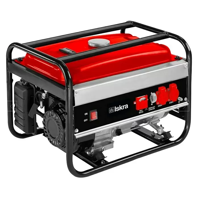 Iskra Generator AR2800T - 2.800 W, Spremnik goriva: 15 l, Trajanje pogona: 12 h - Dijagonalni pogled