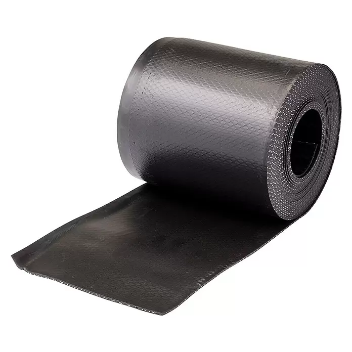 Pandser Loodvervanger - Breedte: 30 cm, Lengte: 10 m, EPDM - Diagonaal zicht