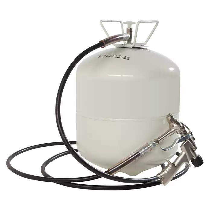 Pandser Contactlijm EPDM spraybond drukvat - 22 l - Diagonaal zicht