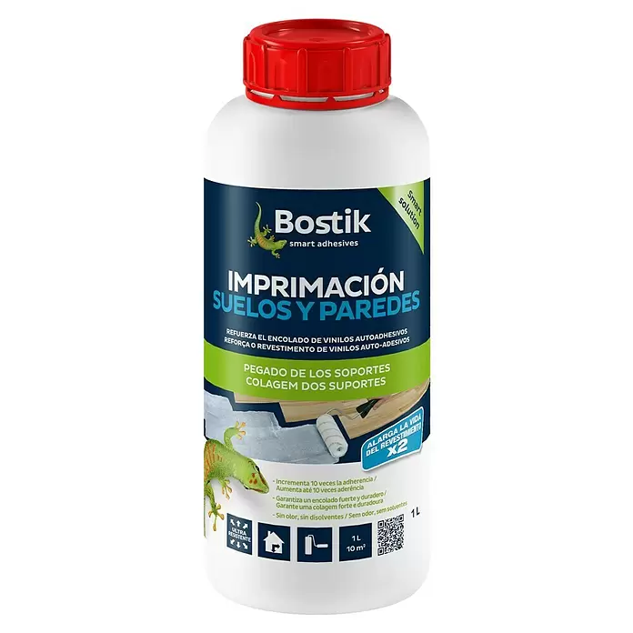 Bostik Imprimación de adherencia suelos y paredes - 1 l - Vista frontal