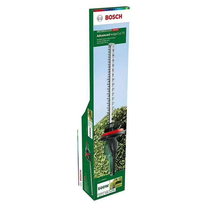 Bosch Električne škare za živicu - 500 W, Duljina reza: 70 cm - Dijagonalni pogled