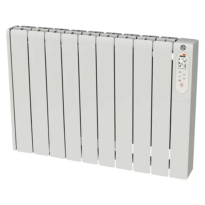 Cointra Emisor térmico de fluido Cosmos - 1.500 W, Blanco, 10 x 81,5 x 58,1 cm - Vista angular