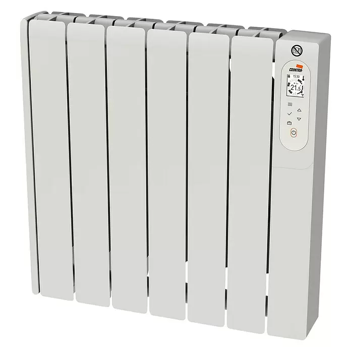 Cointra Emisor térmico de fluido Cosmos - 1.000 W, Blanco, 10 x 57,5 x 581 cm - Vista angular