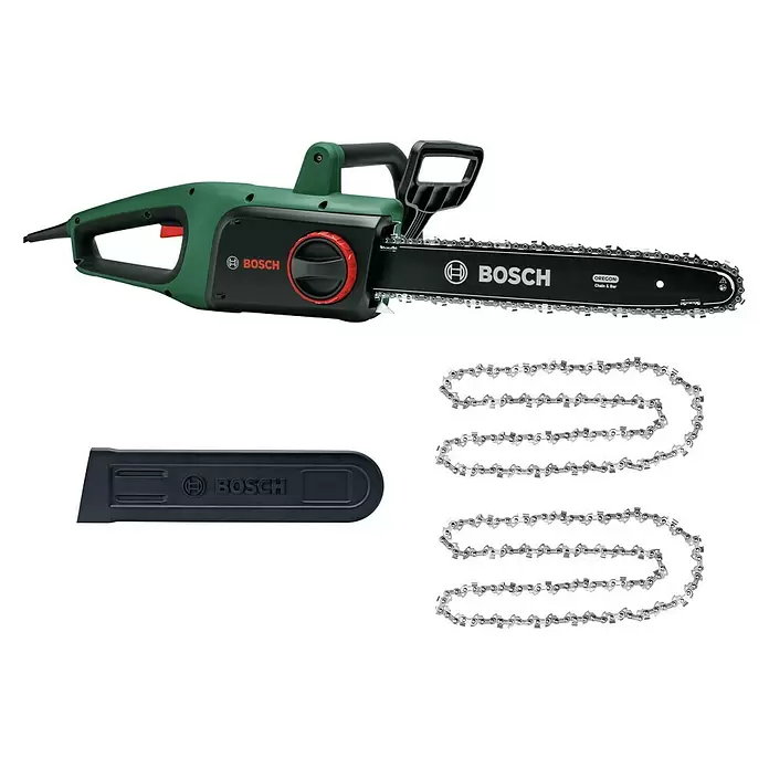 Bosch Električna lančana pila UniversalChain 40 - 1.800 W, Dužina mača: 40 cm - Pogled odozgo