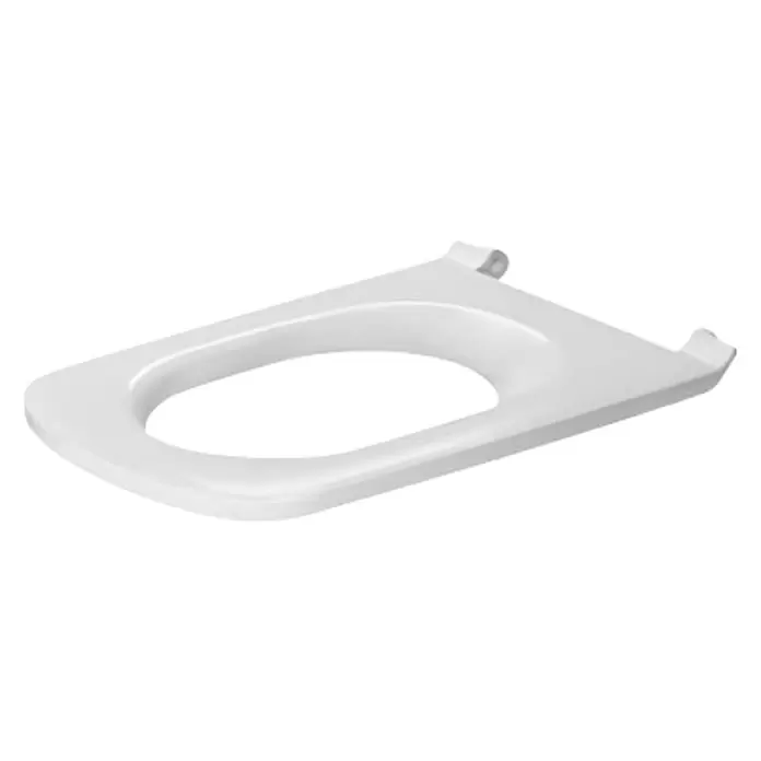 Duravit DuraStyle WC-Sitzring Vital - Duroplast, Weiß - Diagonale Ansicht