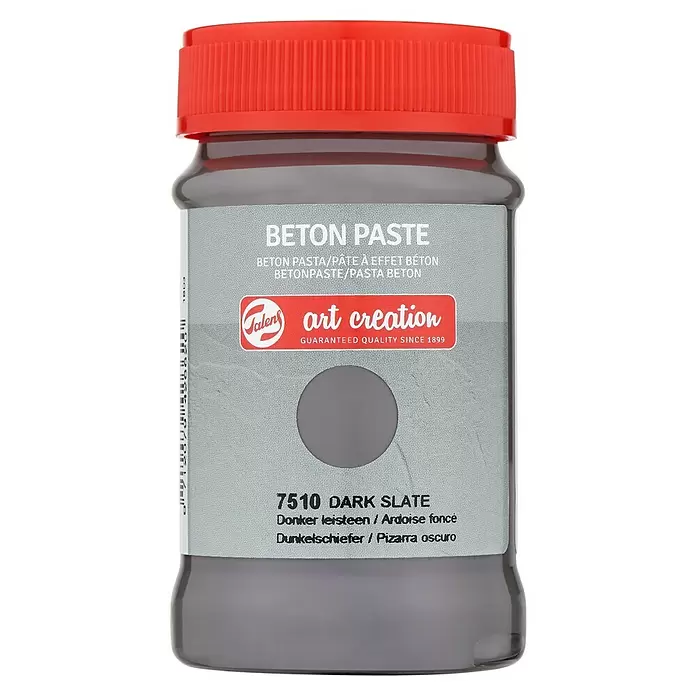 Talens Art Creation Pasta de color Beton - Pizarra oscuro, 100 ml, Opaco - Vista frontal