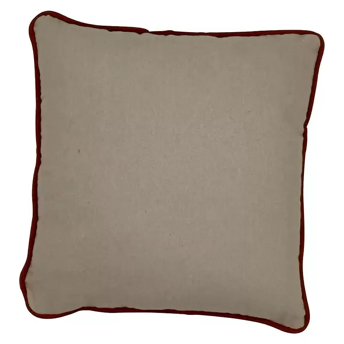 Cojín Baikal - Beige/Caldera, 45 x 45 cm, 53% algodón 47% poliéster - Vista frontal