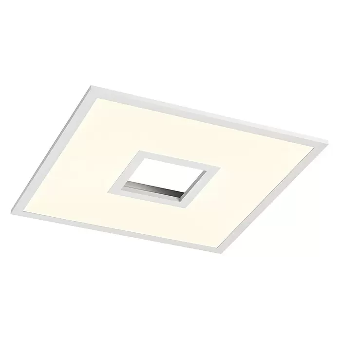 LED-Deckenleuchte Ellia - 24 W, L x B x H: 45 x 45 x 5 cm, Weiß, RGB - Ansicht von unten