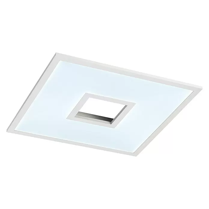 LED-Deckenleuchte Ellia - 24 W, L x B x H: 45 x 45 x 5 cm, Weiß, RGB - Ansicht von unten