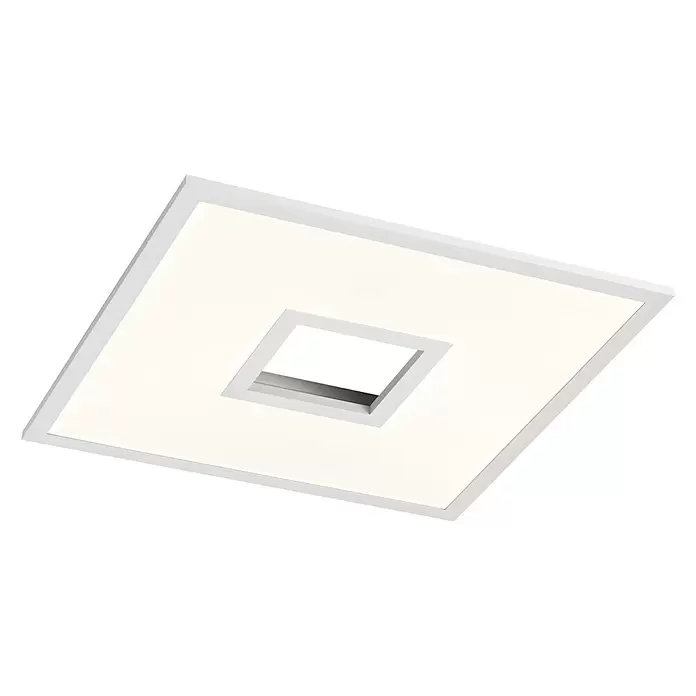 LED-Deckenleuchte Ellia - 24 W, L x B x H: 45 x 45 x 5 cm, Weiß, RGB - Ansicht von unten